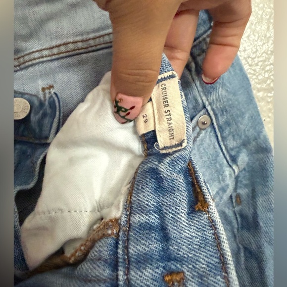 Madewell Cruiser Straight Jeans: Reconstructed Edition - Picture 9 of 11